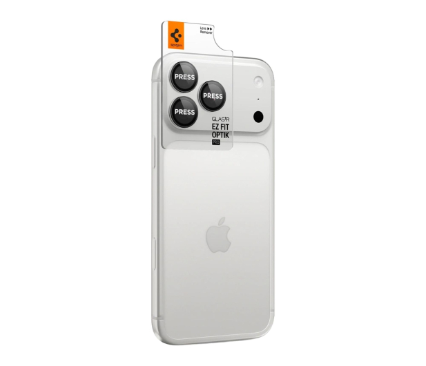 Spigen Glass tR EZ Fit Optik Pro 2 Pack do iPhone 18 Pro Max/18 Pro - 1586473 - zdjęcie 3